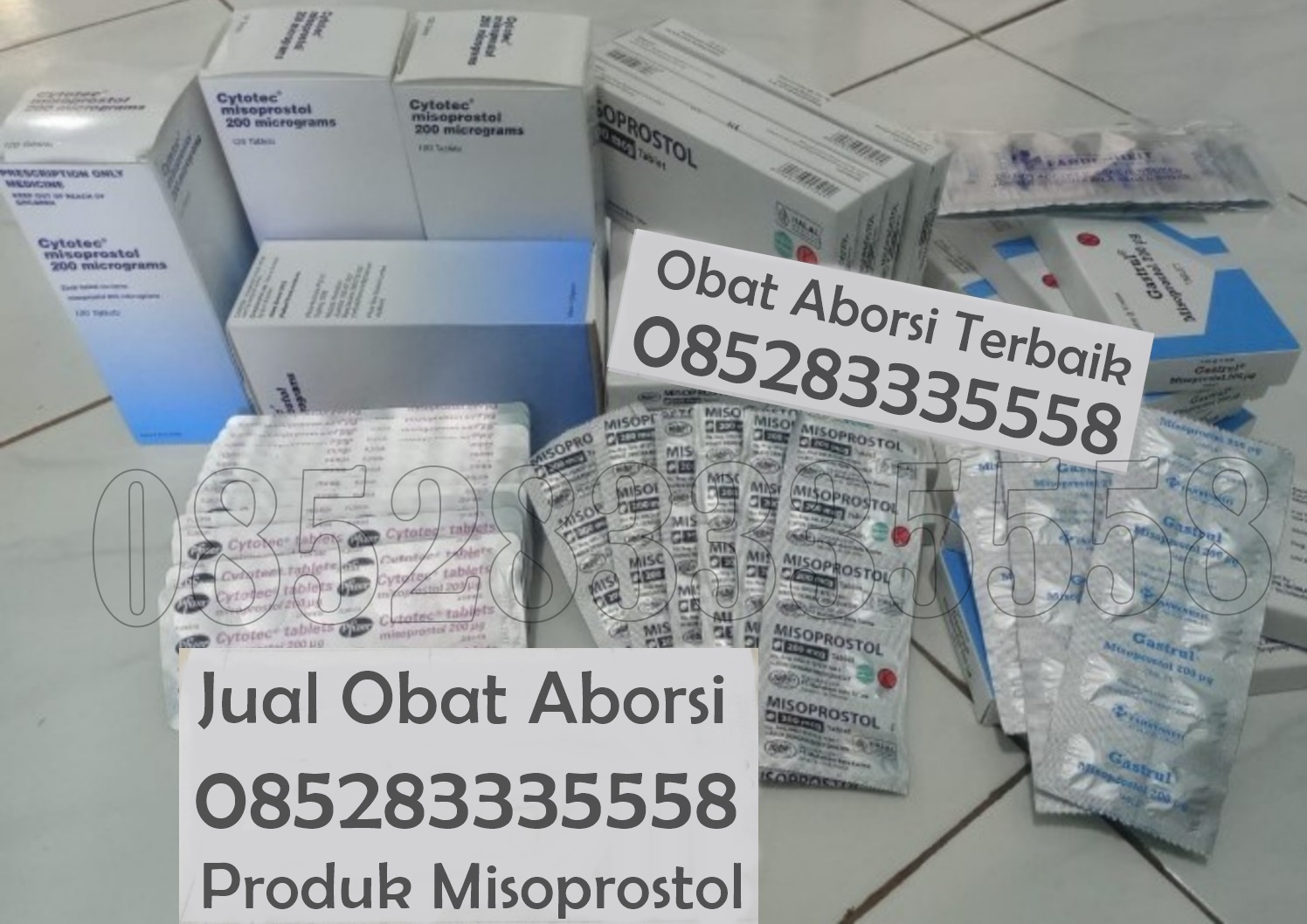 Obat penggugur kandungan asli misoprostol cytotec